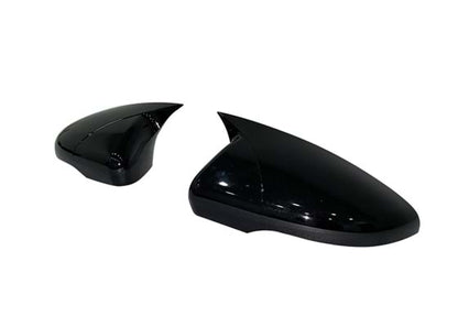 Capace oglinda Batman Style compatibile cu VW Golf 6 negru lucios