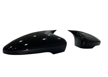 Capace oglinzi Batman Style compatibile cu VW Passat CC 2008-2017 Negru lucios