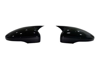 Capace oglinzi Batman Style compatibile cu VW Passat CC 2008-2017 Negru lucios