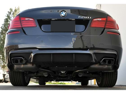 Difuzor bara spate model Vorstainer M5 style compatibil cu BMW seria 5 F10(2010-2017) negru lucios